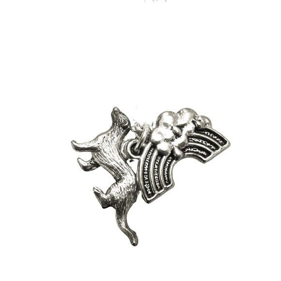 Rainbow Bridge Ferret Earrings 1375 - Picture 5 of 8